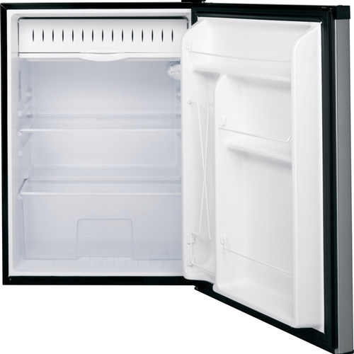  GE 5.6 Cu. Ft. Compact Refrigerator Stainless Steel GCE06GSHSB